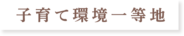 子育て環境一等地